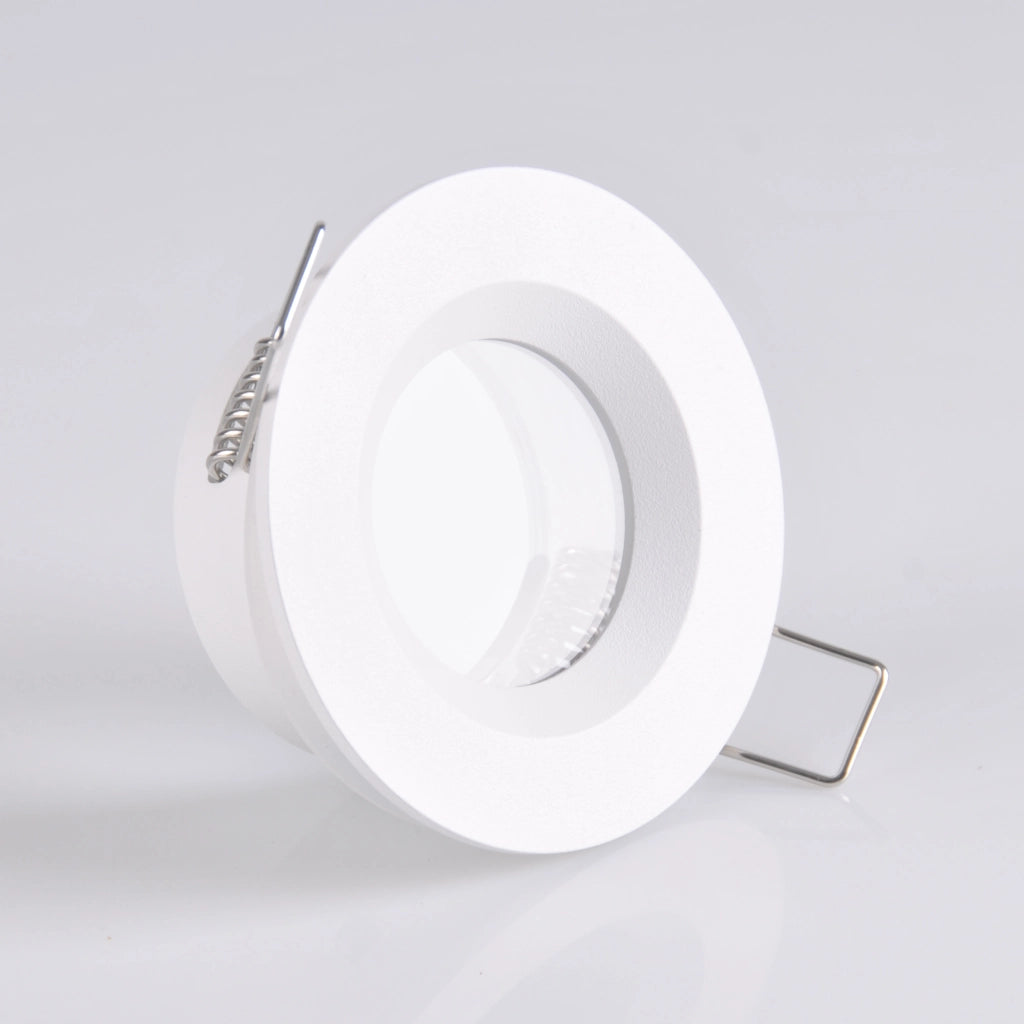Faretto da incasso bianco opaco IP44 MR16 12V Polux