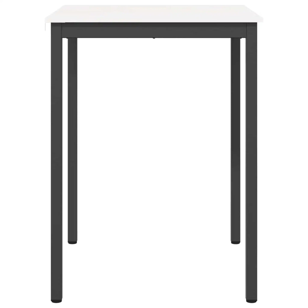 Tavolo da bar Bianco 80 x 80 x 105 cm Pino massello 892802
