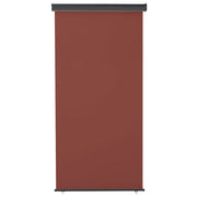 Tenda da Sole | Tenda laterale | Tendalino Laterale per Balcone 125x250 cm Marrone
