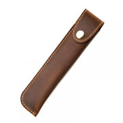 Etui portatile in pelle - Ospita due penna - Stile vintage - Ideale per scuola/casa/lavoro