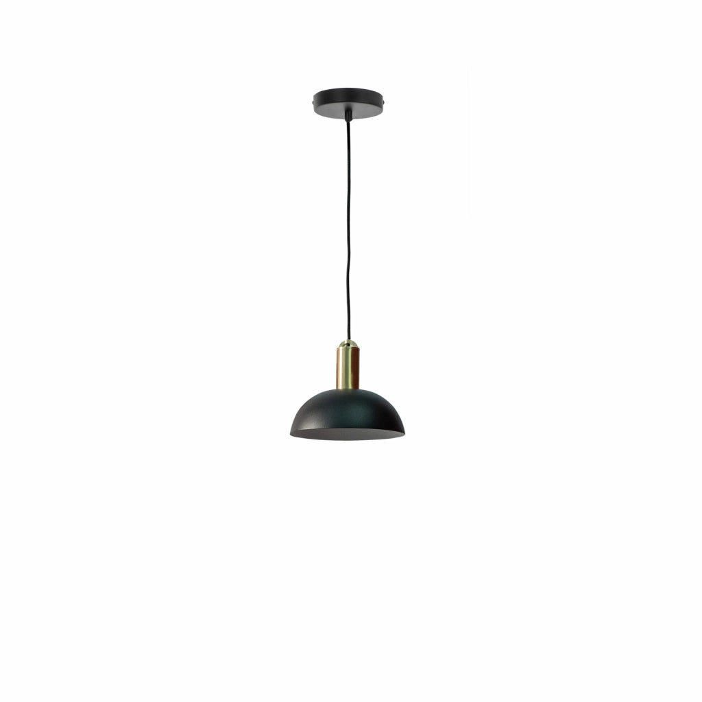 Spica - Lampada a sospensione in metallo nero
