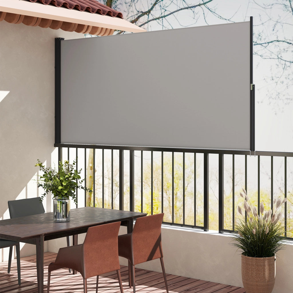 Tenda laterale retrattile ¨C zephmum ¨C Grigio chiaro