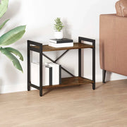 Libreria Rovere fumé 60 x 30 x 50 cm Legno multistrato 868403