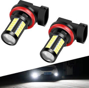 Set di Fari Antnebbia LED a LED CANBUS - 12V - Fari Antnebbia Super Helder - Set di 2 Fari - Tecnologia CANBUS - Fari a LED - Fari 12V - Fari Antnebbia Foutvrij