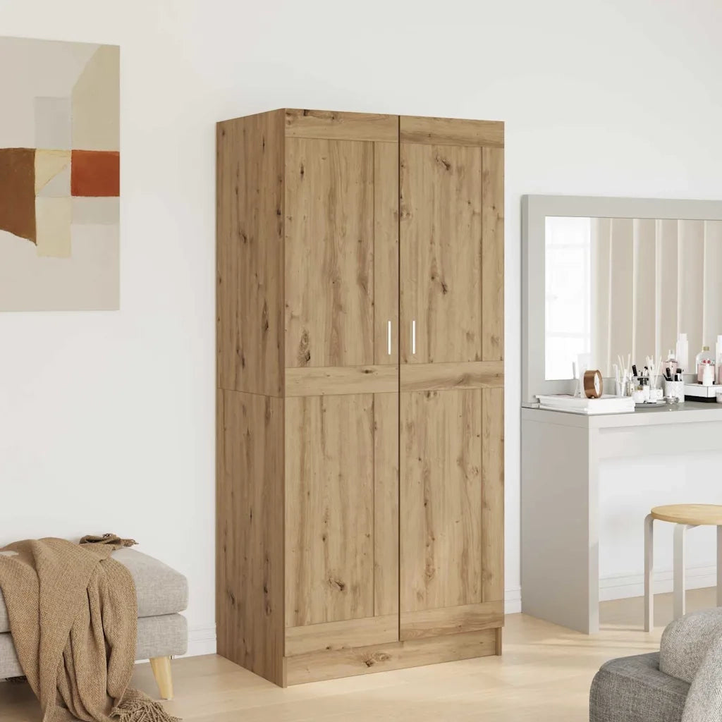 Guardaroba con porta Rovere Artigianale 82,5 x 51,5 x 180 cm 875162