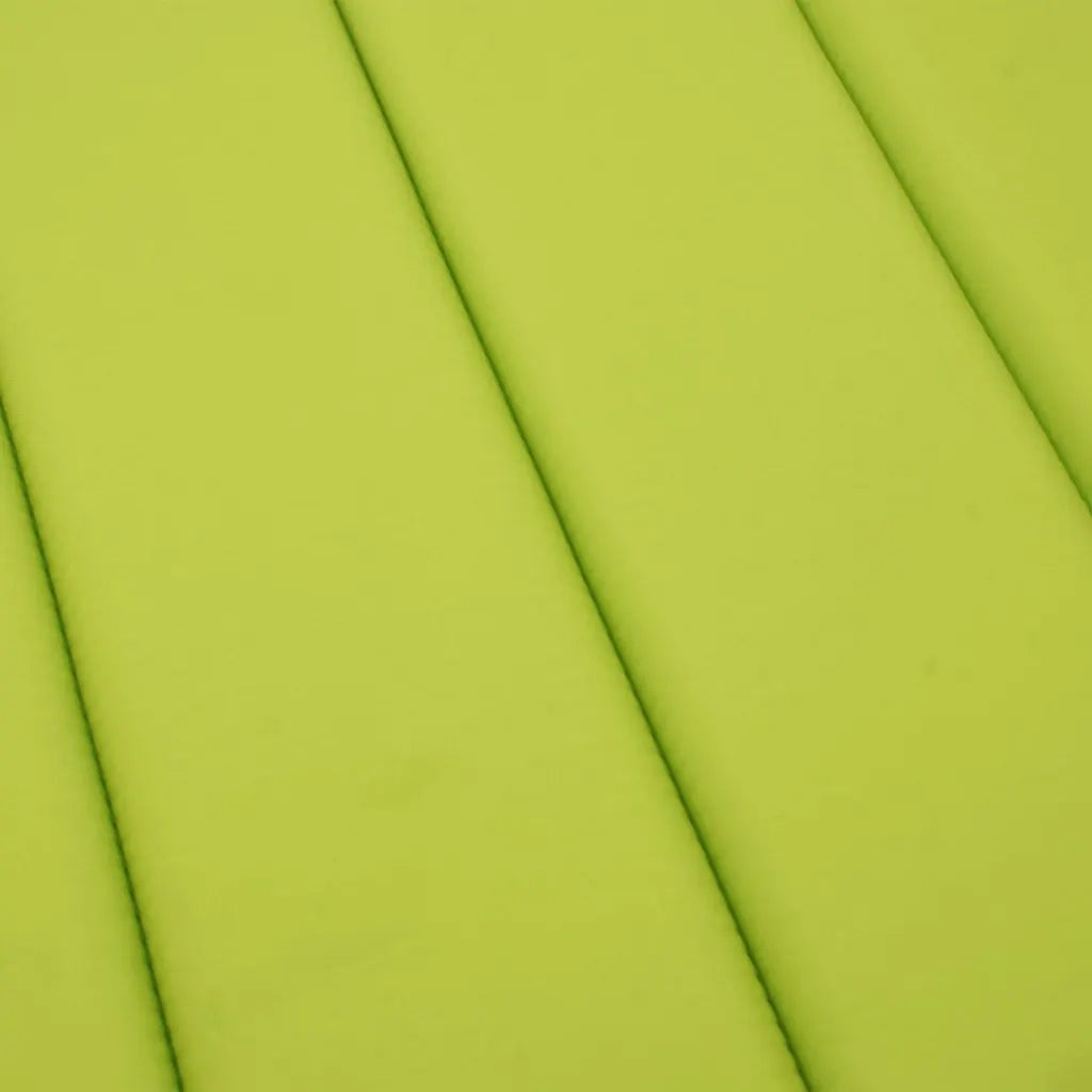 Cuscino per Lettino Prendisole Verde Chiaro 200x50x3 cm Tessuto cod mxl 60427
