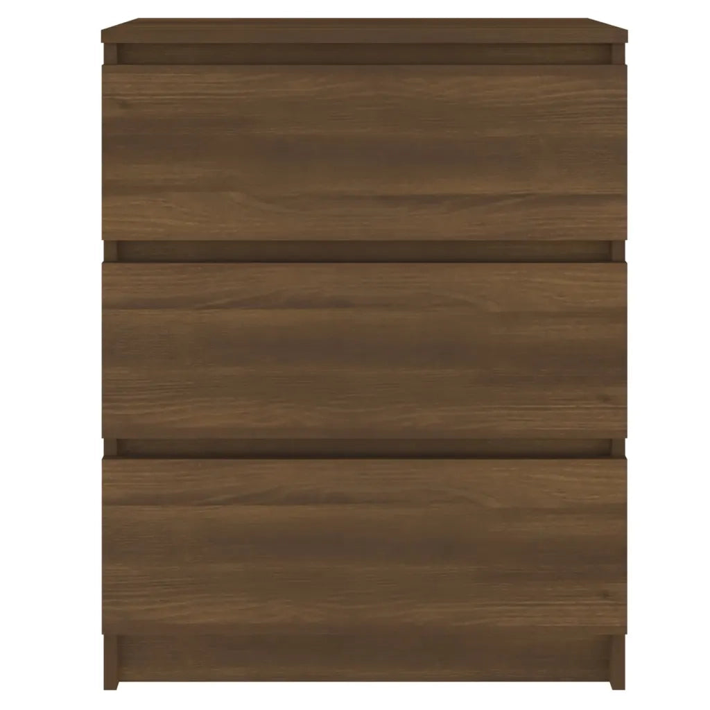 Credenza | Madia | Buffet da pranzo | Armadio da pranzo Rovere Marrone 60x35x76 cm in Legno Ingegnerizzato