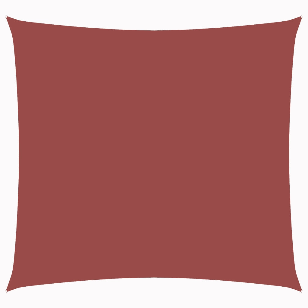 Vela Parasole in Tela Oxford Quadrata 6x6 m Terracotta 135362