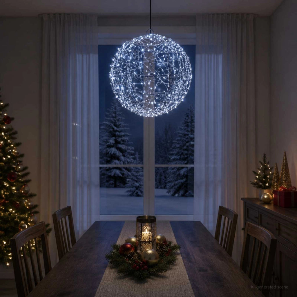 Luce a punta di Natale 300 LED Bianco freddo 42049773