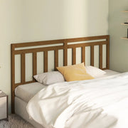 Testiera per Letto ambra 186x4x100 cm in Legno Massello di Pino 814112