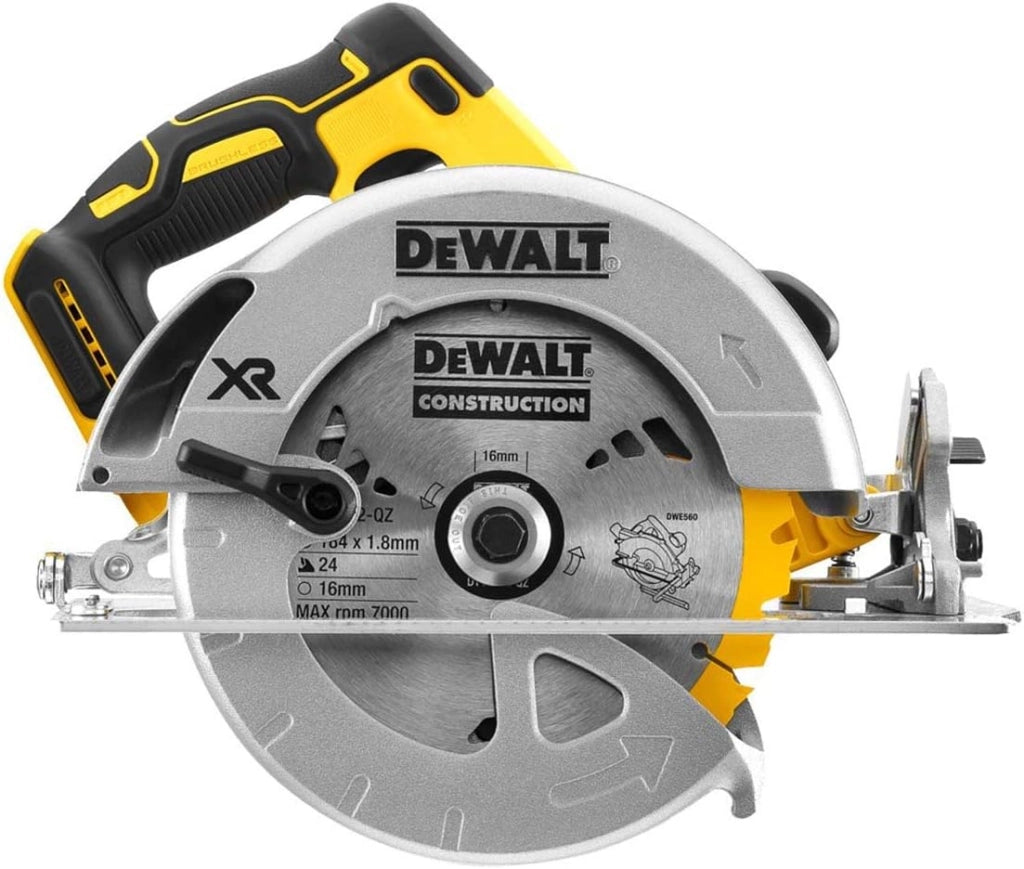DEWALT Sega circolare TSTAK, senza batterie e caricabatterie, DCS570NT-XJ