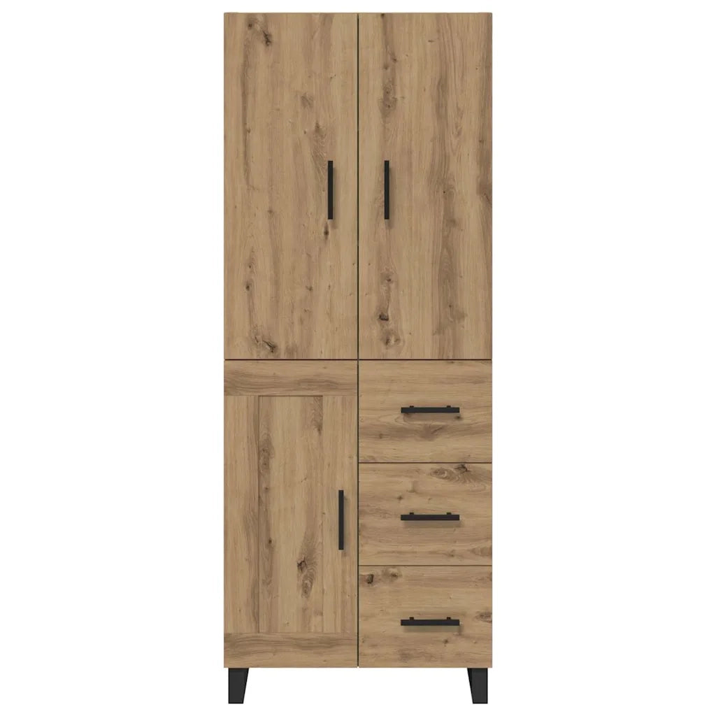 Credenza 2 pcs Rovere artigianale 69,5 x 34 x 180 cm 3415924