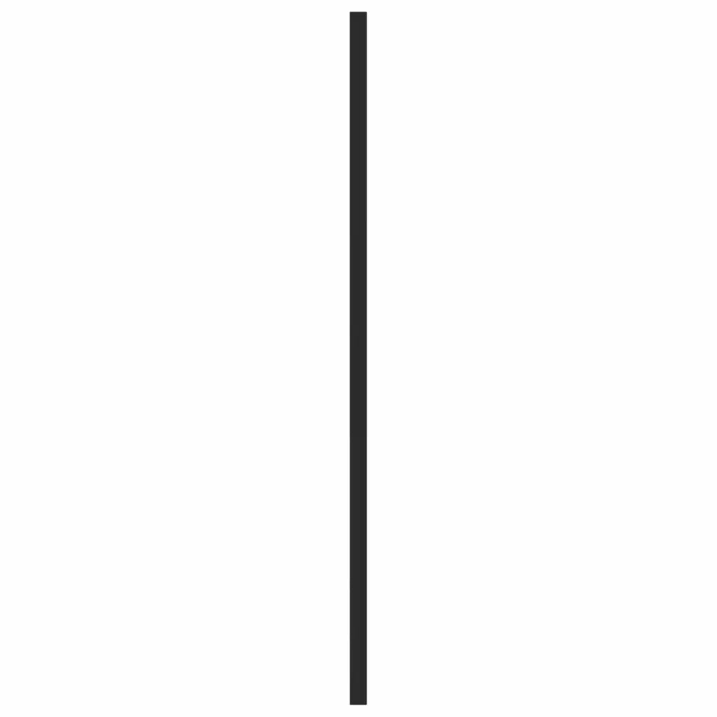 vidaXL Maniglie per Mobili 20 pz Nere 480 mm in Acciaio Inox