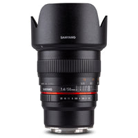 Obiettivo fotografico MF 50mm F1.4 compatibile con Fuji X – Follow Focus, full-frame e APS-C – focus manuale con distanza minima di 45 cm