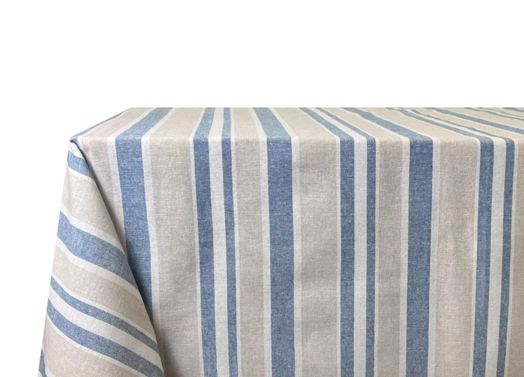 Tovaglia Per Salotto Cucina In Miros Misto Cotone Made In Italy Tela RP - 140x180 - Blu