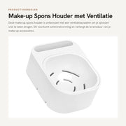 Sostituto di Spugna con Ventilazione - Cassetto Multifunzionale - Stand per Spugne - Coperchio Antistatico - Design Rimovibile - Adatto per Spugne per la Pulizia