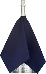 Flesseni per frigoriferi a vino - cotone 54 cm - cerchio a rete (blu reale 1 pezzo)