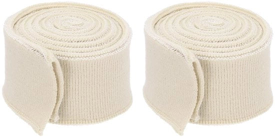 Manopole elastiche 3,5 cm x 80 m - Manopole a maglia catenata - Per cucire - Per uso tessile/DIY artigianato - Elevata elasticità - Tenuta del calore