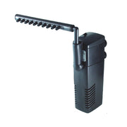 Trade Shop - Multi Filtro Interno Per Acquario Con Braccetto Doccia Ventosa F380 3w 300l/h -