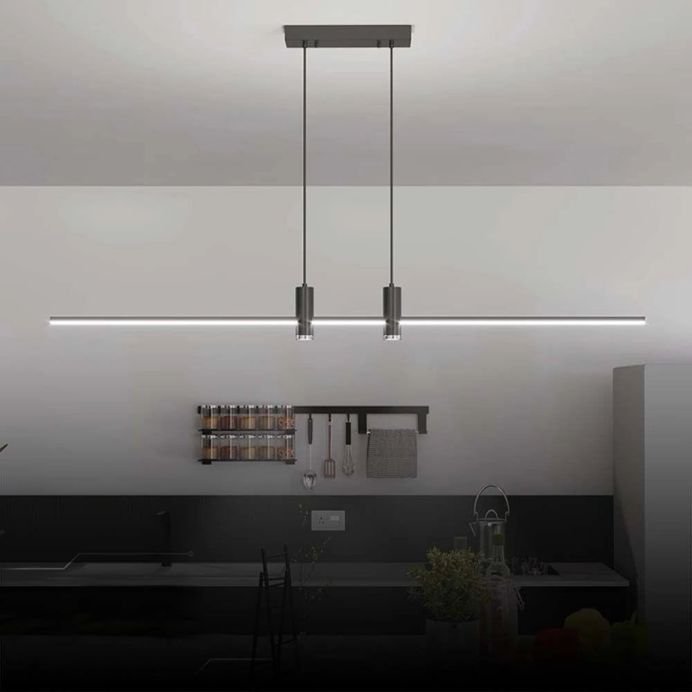 Lampada a sospensione LED 4000K Ø80cm nera V-TAC VT-7827