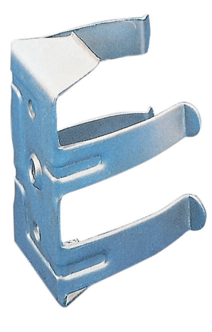 GANCIO ACCIAIO ZINCATO PER ZOCCOLO LEGNO*- 50,0 pz
