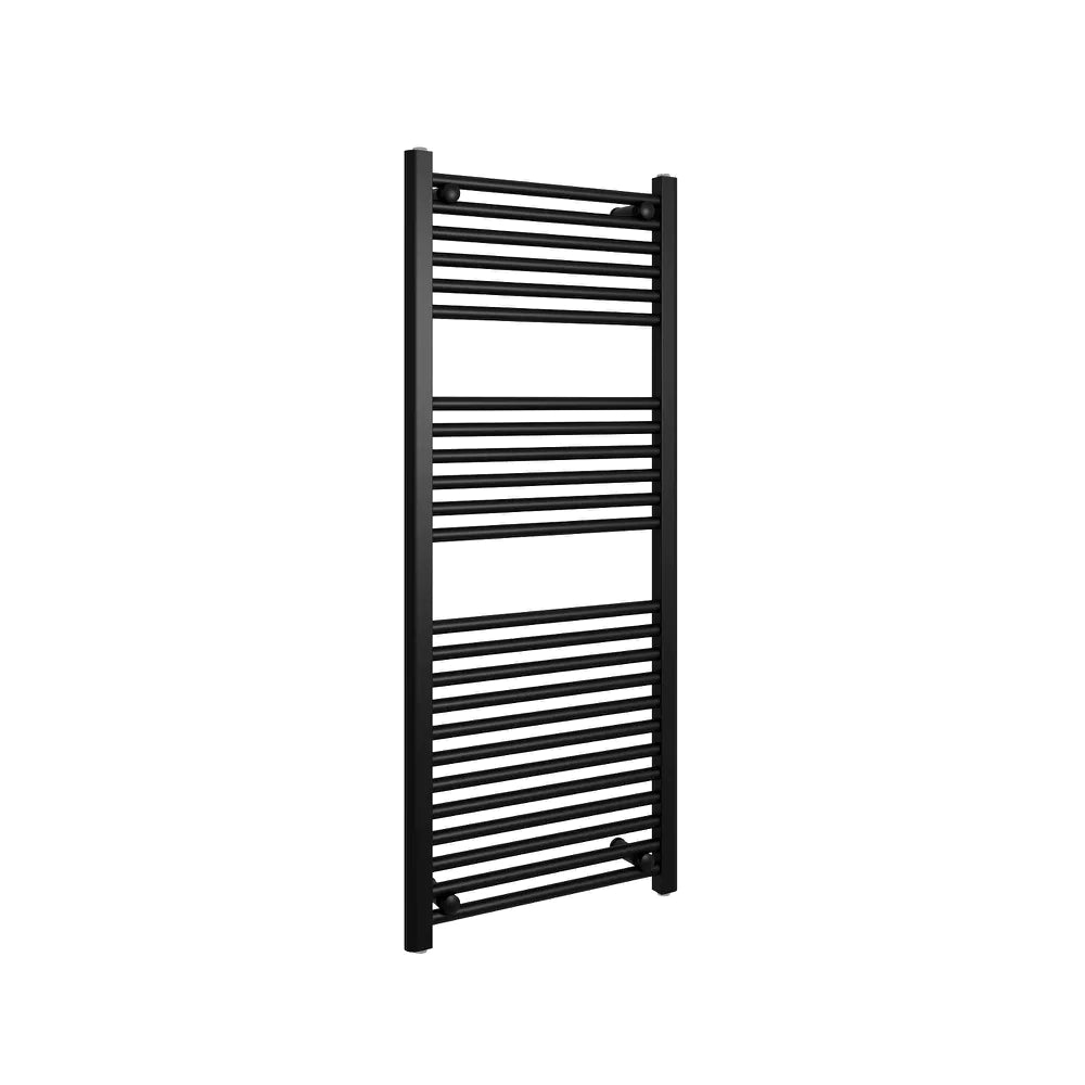 Termoarredo idraulico 1200x550 nero opaco interasse 500 | Polaris