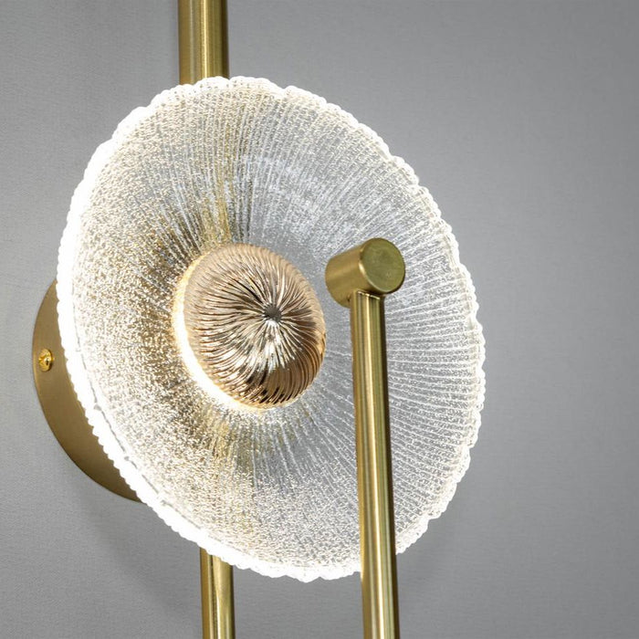 Applique Da Parete Led Lhj072-w Brush Gold