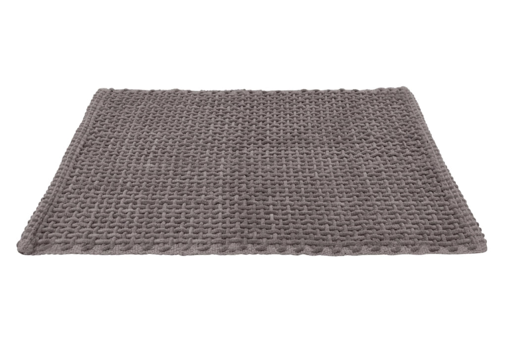 Tappeto Bagno Doccia Antiscivolo In Microfibra Super Assorbente Osaka - 50x80 - Stone