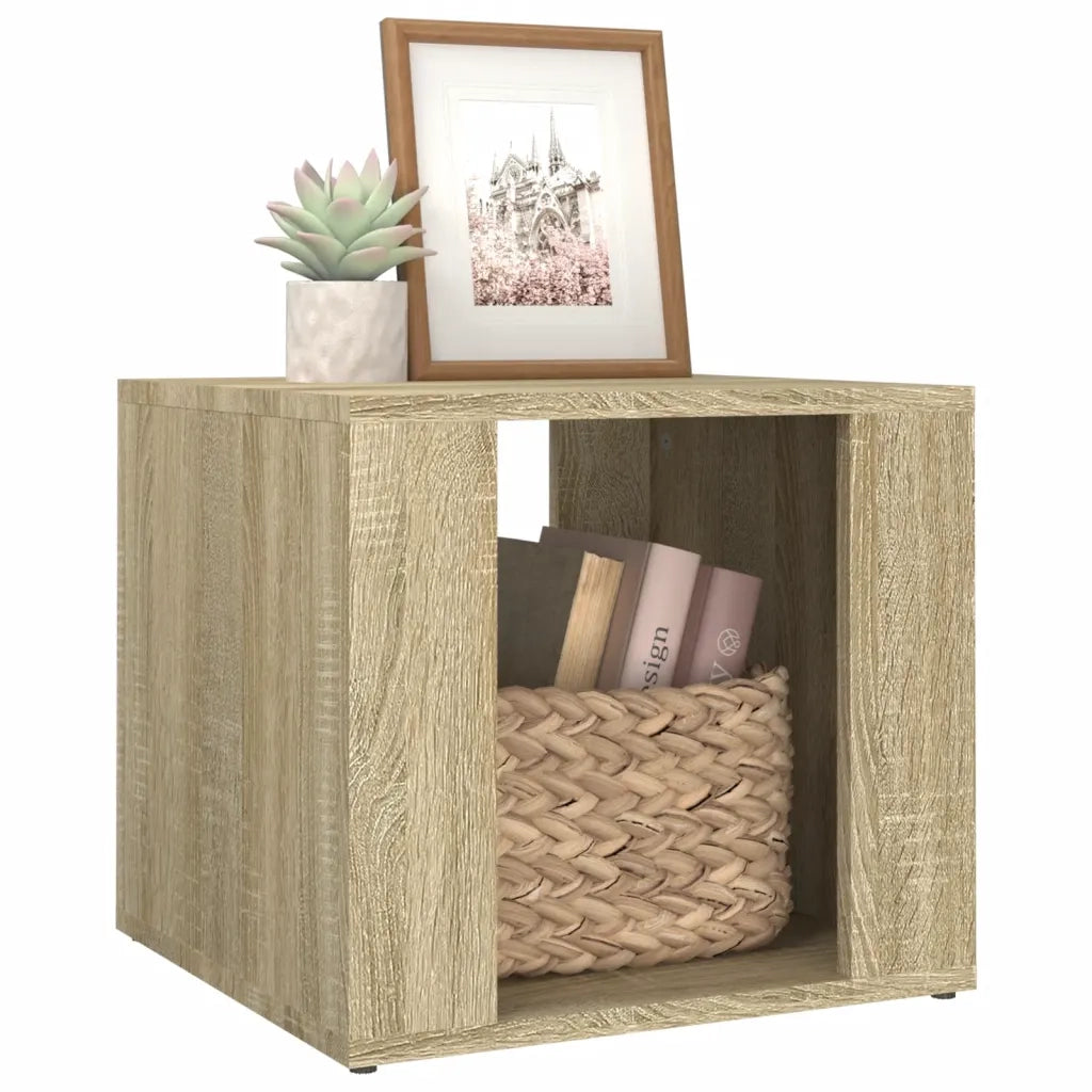 Comodino Rovere Sonoma 41x40x36 cm in Legno Multistrato 816547