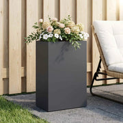Vaso da giardino Antracite 40 x 30 x 75 cm 8005502