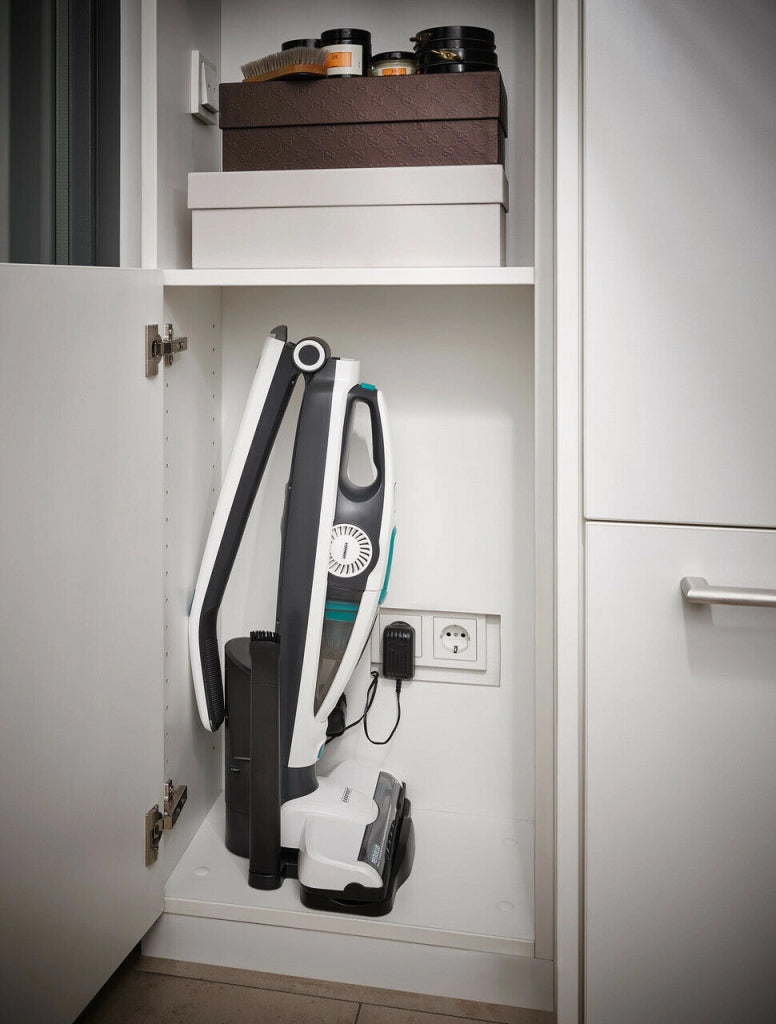 Leifheit Aspirapolvere a batteria Regulus Powervac 2in1 Scopa Elettrica 11926