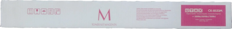 ORIGINAL Utax toner magenta CK-8533m 1T02XCBUT0 ~24000 Seiten