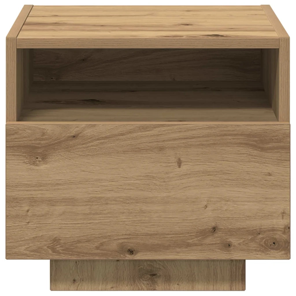 Armadio da Notte 2 pcs Rovere artigianale 40 x 39 x 37 cm 863069