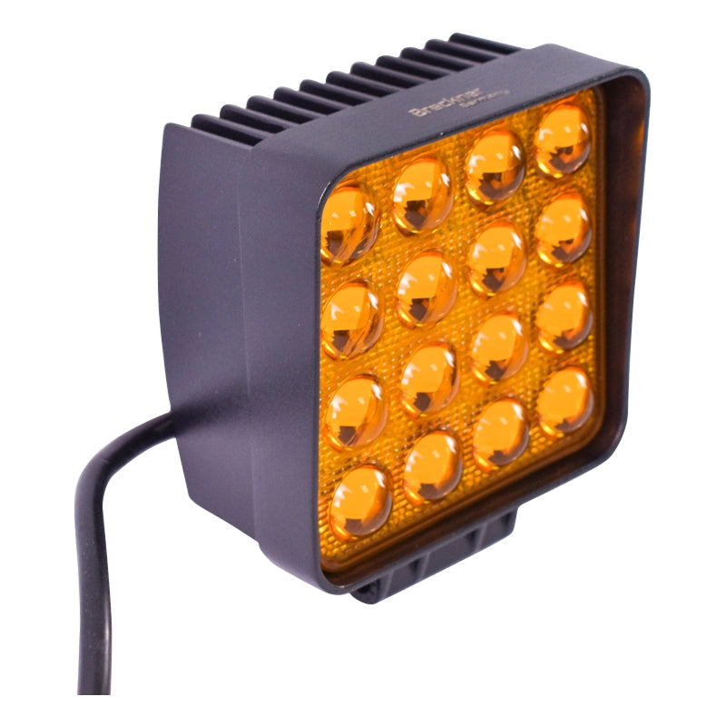 Lampada fendinebbia posteriore con 16 LED, 10-30V, 48W, angolo di radiazione 30°, tipo spot, Breckner Germany