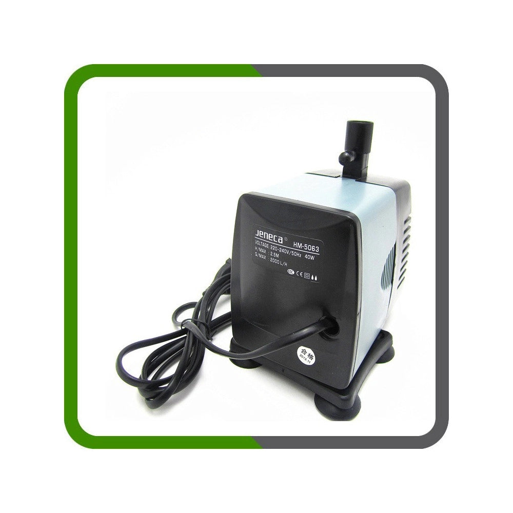 Trade Shop - Pompa Sommersa Per Acquario Hm-5063 2000l/h 40w Sommergibile -