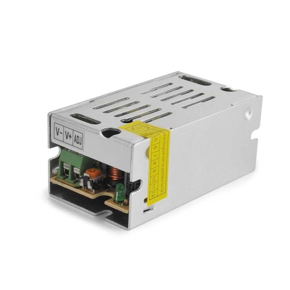 Trade Shop - Alimentatore Trasformatore Stabilizzato Switch Trimmer 220v-12v 1 A Ampere 12 V- -