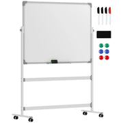 Tavolo bianco magnetico rotativo mobile con supporto ¨C zephmum ¨C 90x60