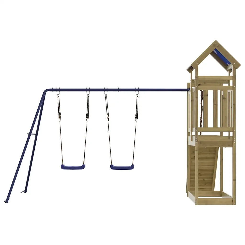 Set da Gioco da Esterno in Legno di Pino Impregnato 3279228