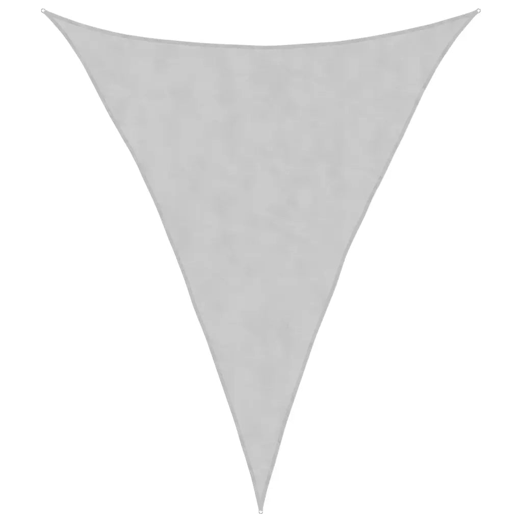 Vela Parasole Grigio Chiaro 5x6x6 m 100% Poliestere Oxford 4000923