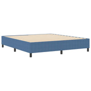 Letto matrimoniale | Letto per adulti | Struttura letto piattaforma Blu 180 x 200 cm Tessuto in Cords