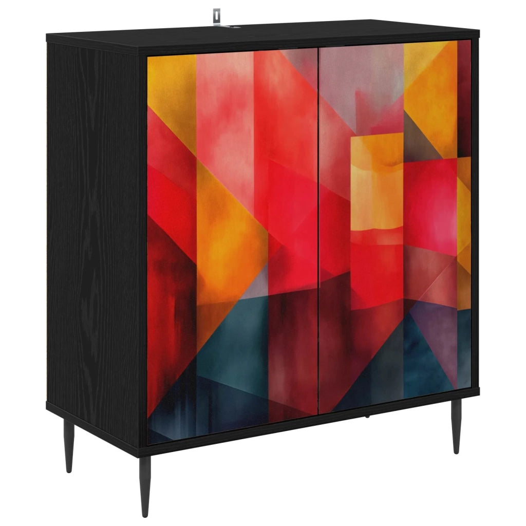 Credenza HEESCH Rovere Nero 69 x 33 x 76 cm 8006938