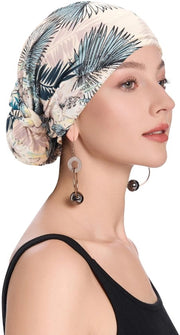 Tulband in Pizzo Zoppa - Copricapo - Hijab - Beanie - Cappuccio - Disegno Respirante
