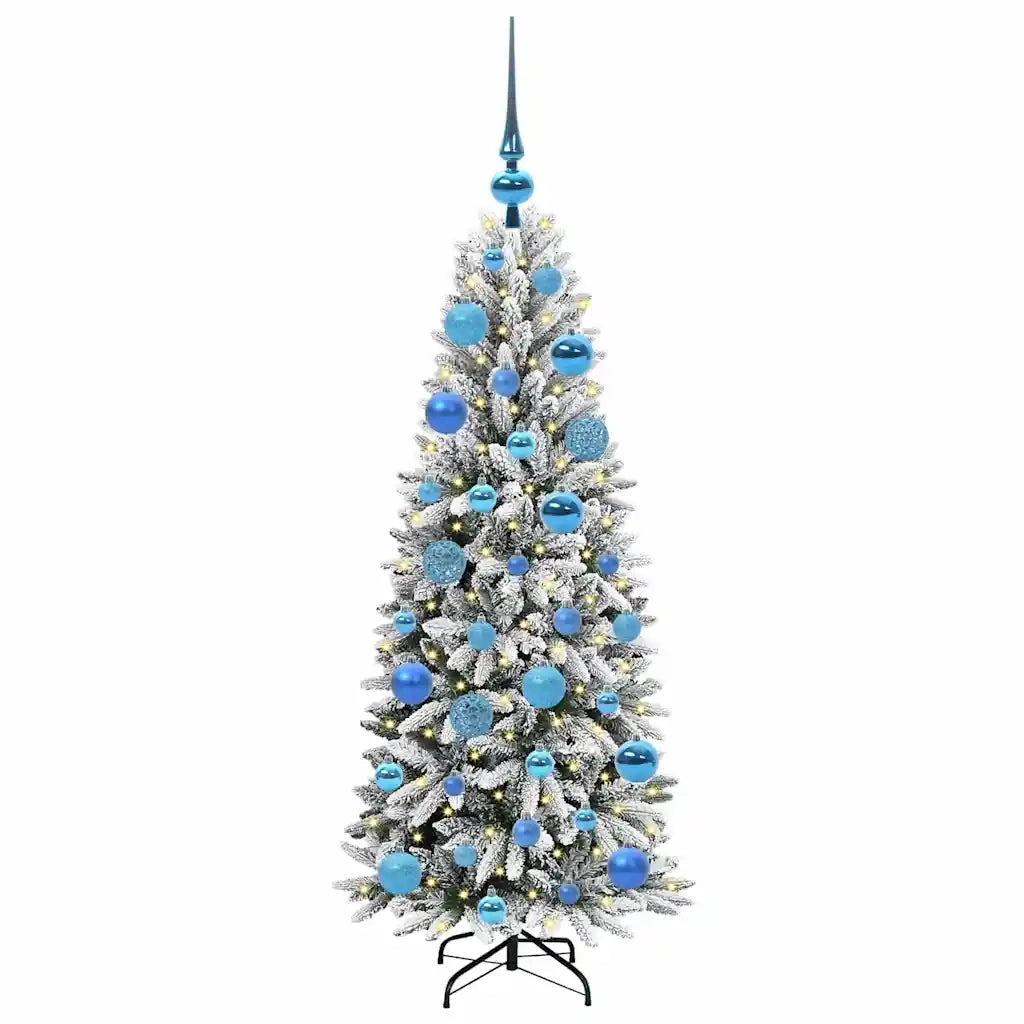 Albero di Natale artificiale con 150 LED Bianco 120 cm 3396028