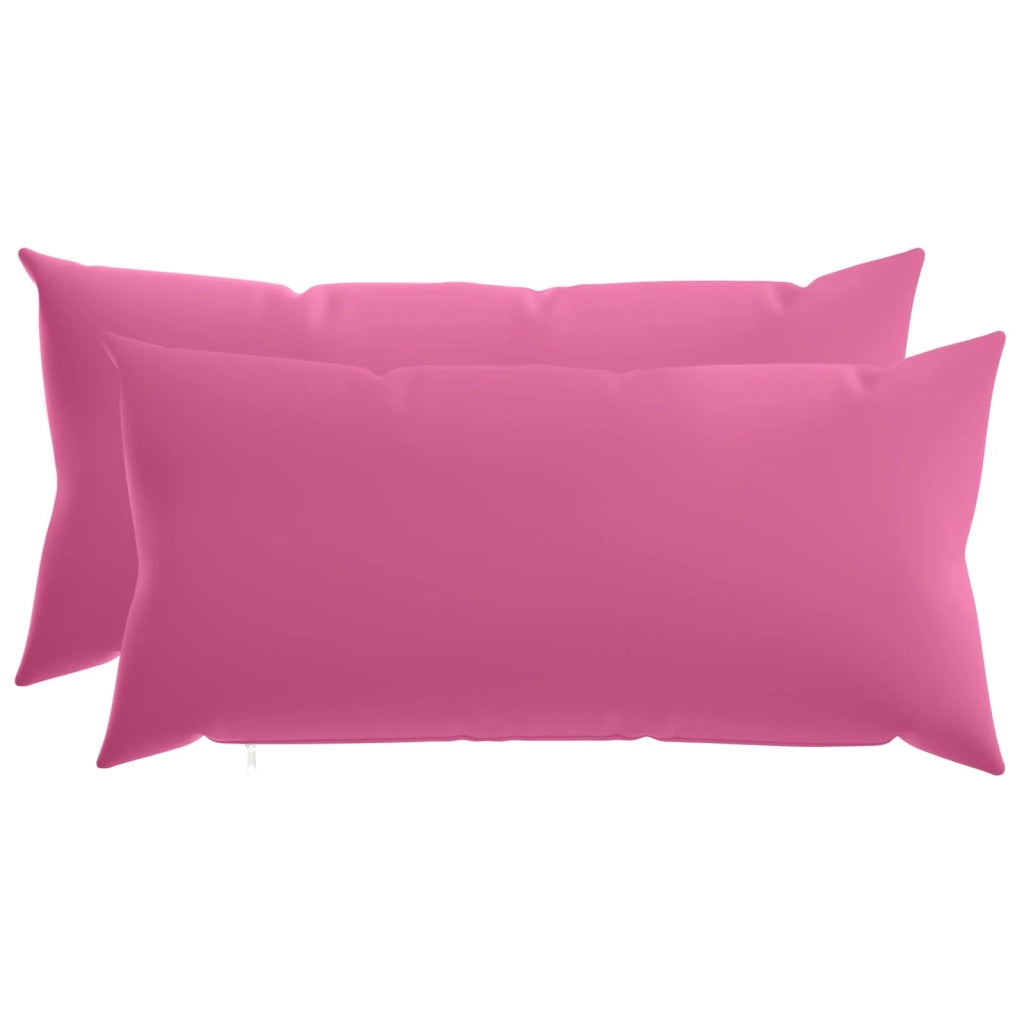 Federa 2 pcs HEERLEN Rosa 40 x 80 cm Poliestere 910042