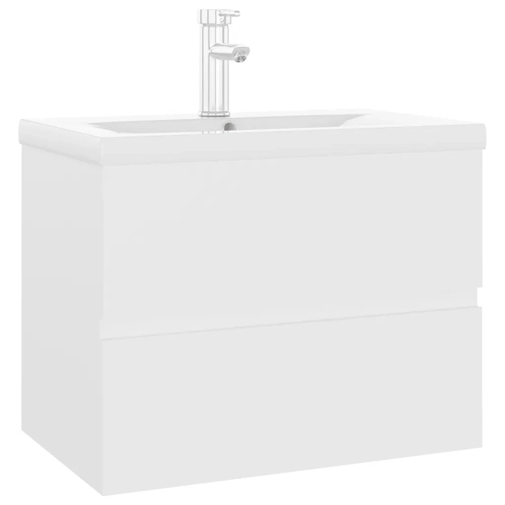 Mobile con Lavabo Integrato Bianco in Legno Multistratocod mxl 72758