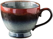 Moka ceramica grande 500 ml - Moka artigianale in ceramica per caffè, tè e altro - Resistente a microonde e lavastoviglie - Stile B