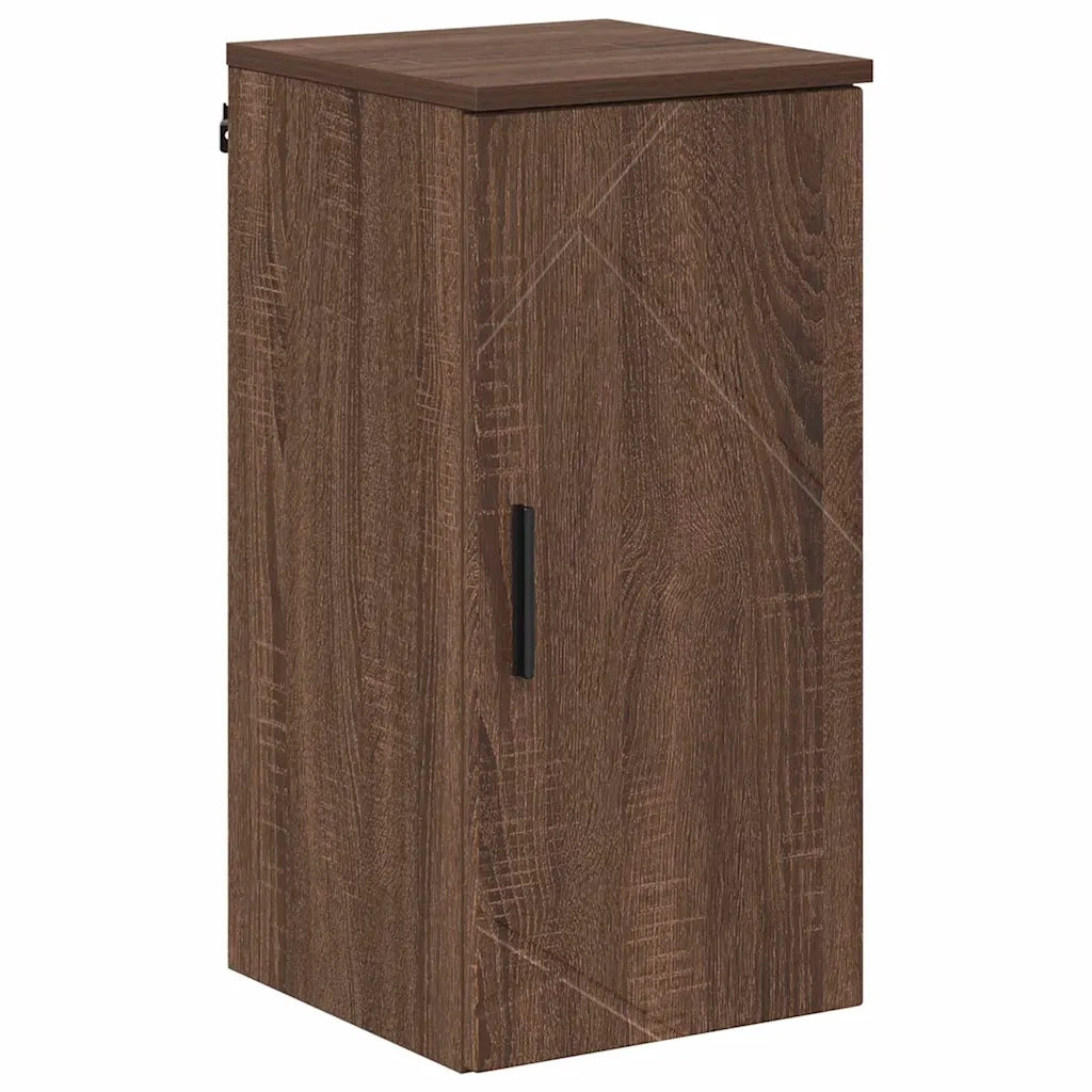 Mobile da Bagno con porta Rovere Marrone 30 x 31,5 x 61 cm