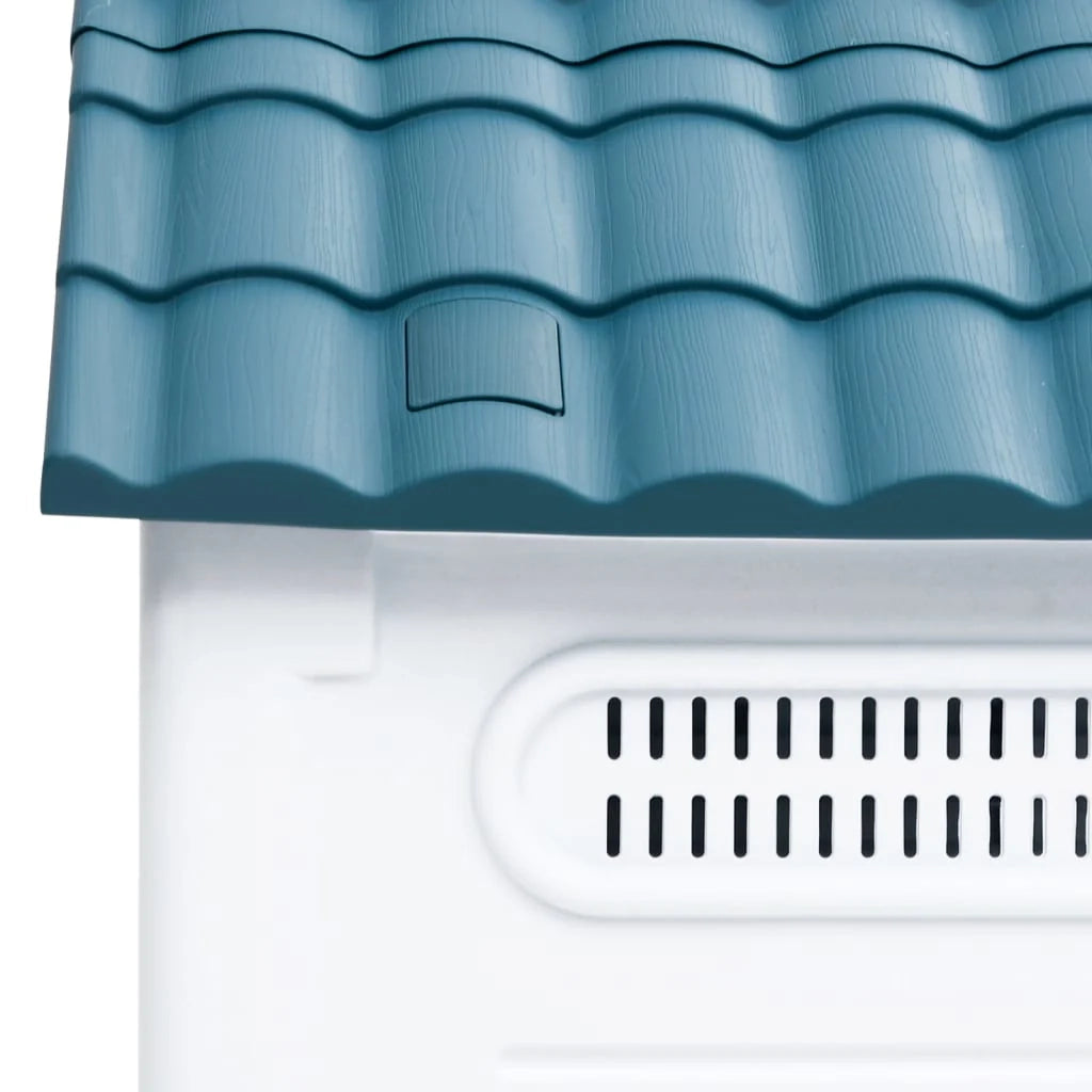 Cuccia per cani 57 x 68 x 66 cm Polipropilene Blu 02_0043445