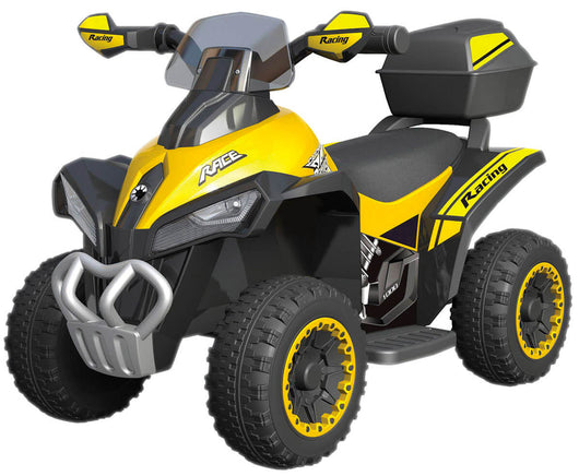 Mini Quad Elettrico per Bambini 6V Kidfun Invictus Giallo