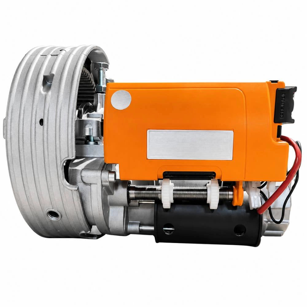 Motore centrale per serrande 170 kg con elettrofreno 230 v asse 48-68 mm